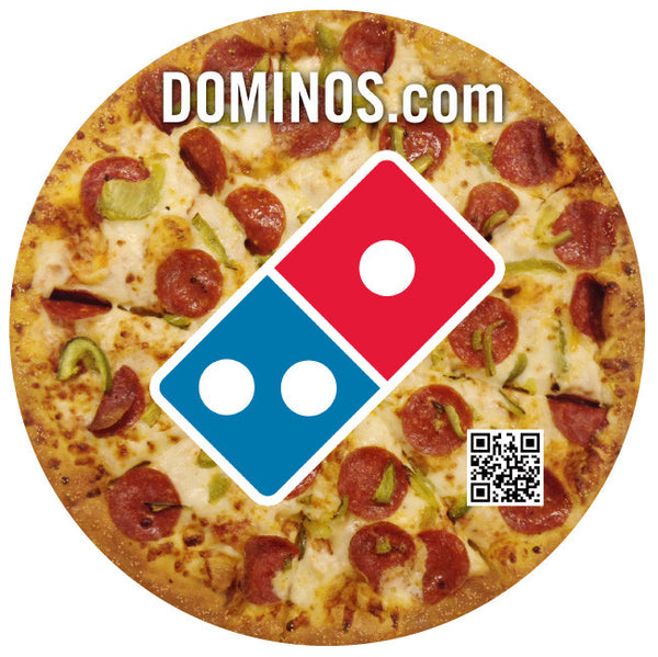 Full Pizza Car Magnet Set | DDDomino's