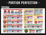 24" x 18" - INGREDIENTS - Portion Chart Sign