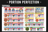 24" x 36" - INGREDIENTS - Portion Chart Sign