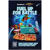 Domino's X Minecraft - Window Graphic