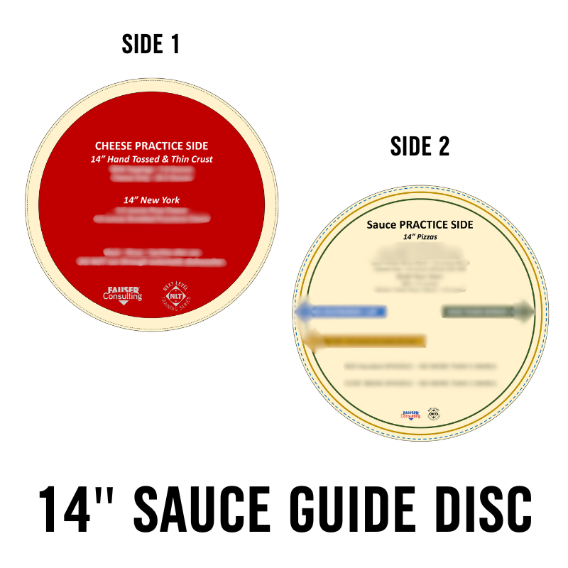 14" Sauce Guide Disc