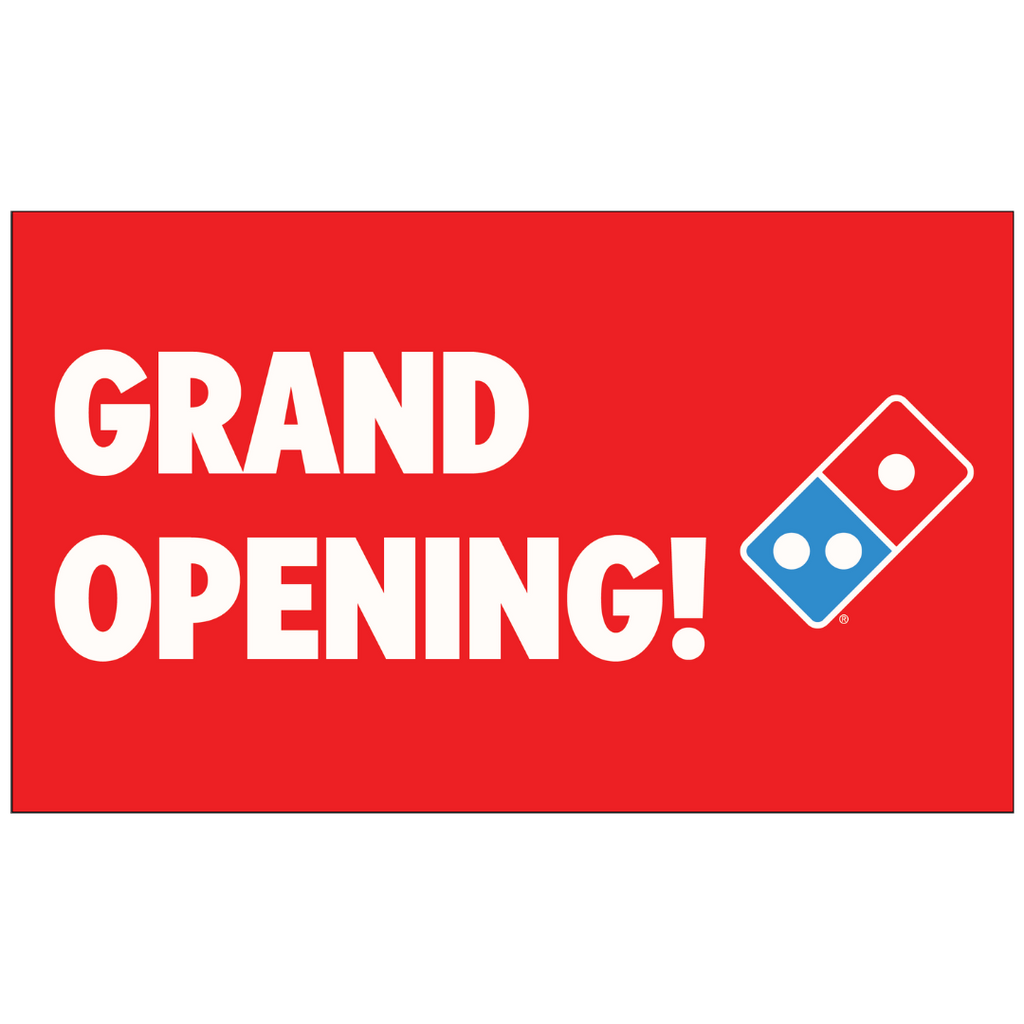"Grand Opening" Banner