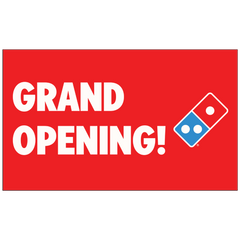 "Grand Opening" Banner