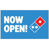 "Now Open" Banner
