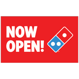 "Now Open" Banner