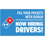 "Now Hiring Drivers" Banner