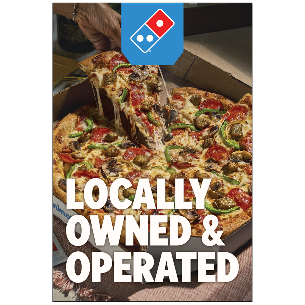 Locally Owned & Operated - Window Graphic