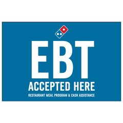 Blue - EBT Window Graphic
