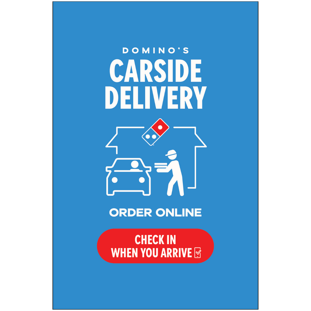 Carside Delivery - Window Graphic