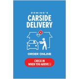 Carside Delivery - Window Graphic