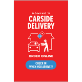 Carside Delivery - Window Graphic