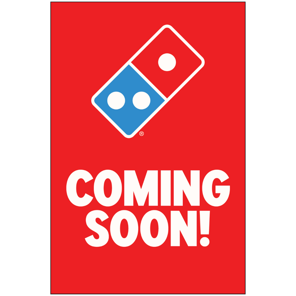 Coming Soon - Window Graphic