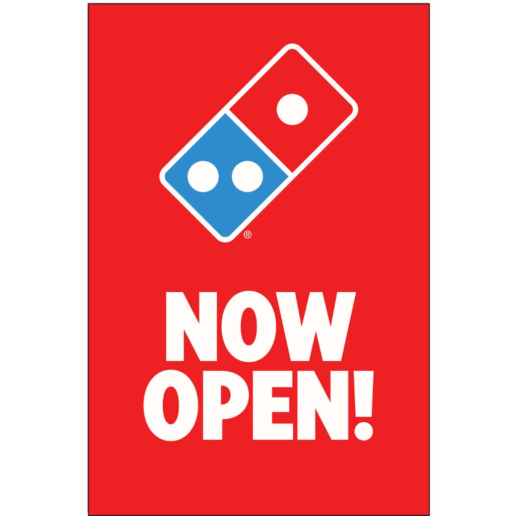Now Open - Window Graphic