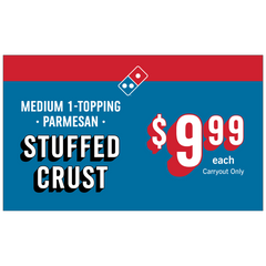"Parmesan Stuffed Crust" Banner