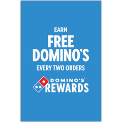 Domino's Rewards - Window Graphic