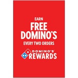 Domino's Rewards - Window Graphic