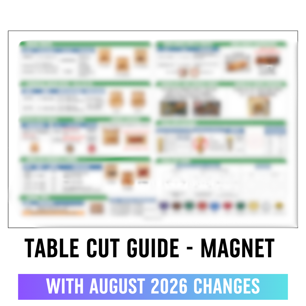 Table Cut Guide - Magnet