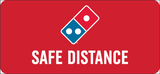 Floorboard "Safe Distance" Decals