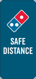 Floorboard "Safe Distance" Decals