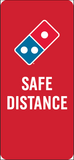 Floorboard "Safe Distance" Decals