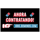 "Ahora Contratando" - "Now Hiring" - Banner