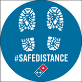 Safe Distance Decal 10-Pack