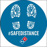 Safe Distance Decal 20-Pack