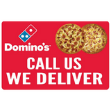 "Call Us, We Deliver" Double Pizza 2'x3' Wobble Board