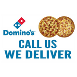 "Call Us, We Deliver" Double Pizza 2'x3' Wobble Board