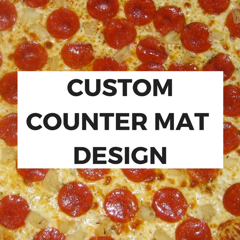 Custom Counter Mat Design | DDDomino's