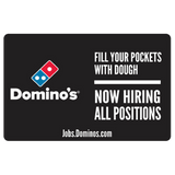 "Now Hiring All Positions" Yard Sign