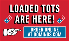 "Loaded Tots" - Banner