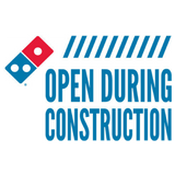 "Open During Construction" Stacks Window Cling