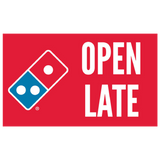 "Open Late" Banner