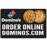 "Order Online" Double Pizza 2'x4' Wobble Board