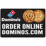 "Order Online" Double Pizza 2'x3' Wobble Board