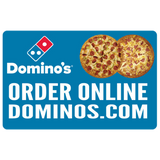 "Order Online" Double Pizza 2'x4' Wobble Board