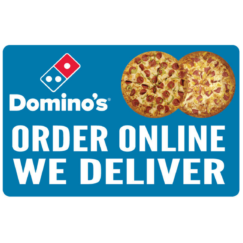 "Order Online, We Deliver" 2'x4' Wobble Board