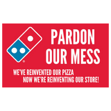 "Pardon Our Mess" Yard Sign