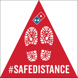 Safe Distance Decal 5-Pack