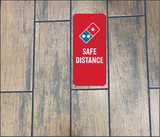 Floorboard "Safe Distance" Decals