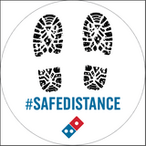 Safe Distance Decal 10-Pack