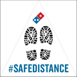 Safe Distance Decal 10-Pack