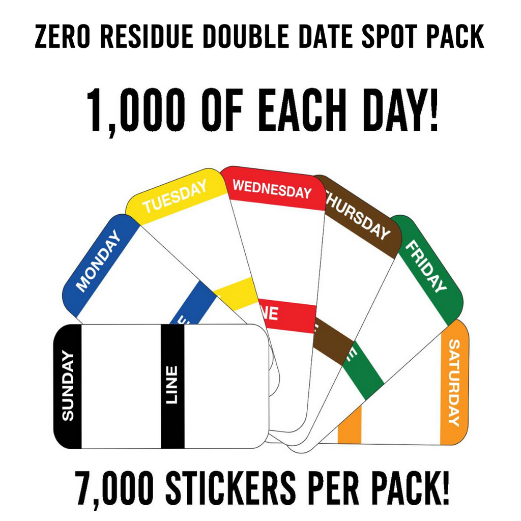 Daily Double Sticker Decals and Lettering | DDDomino's